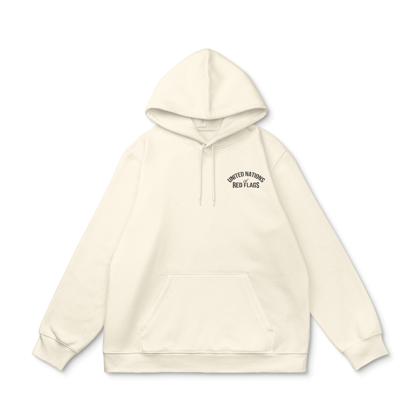 UNITED NATIONS OF RED FLAGS HOODIE