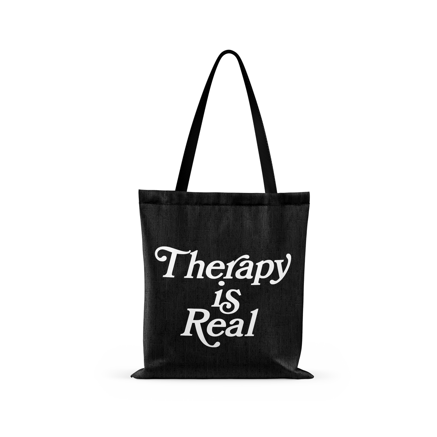 THERAPY IS REAL TOTE BAG