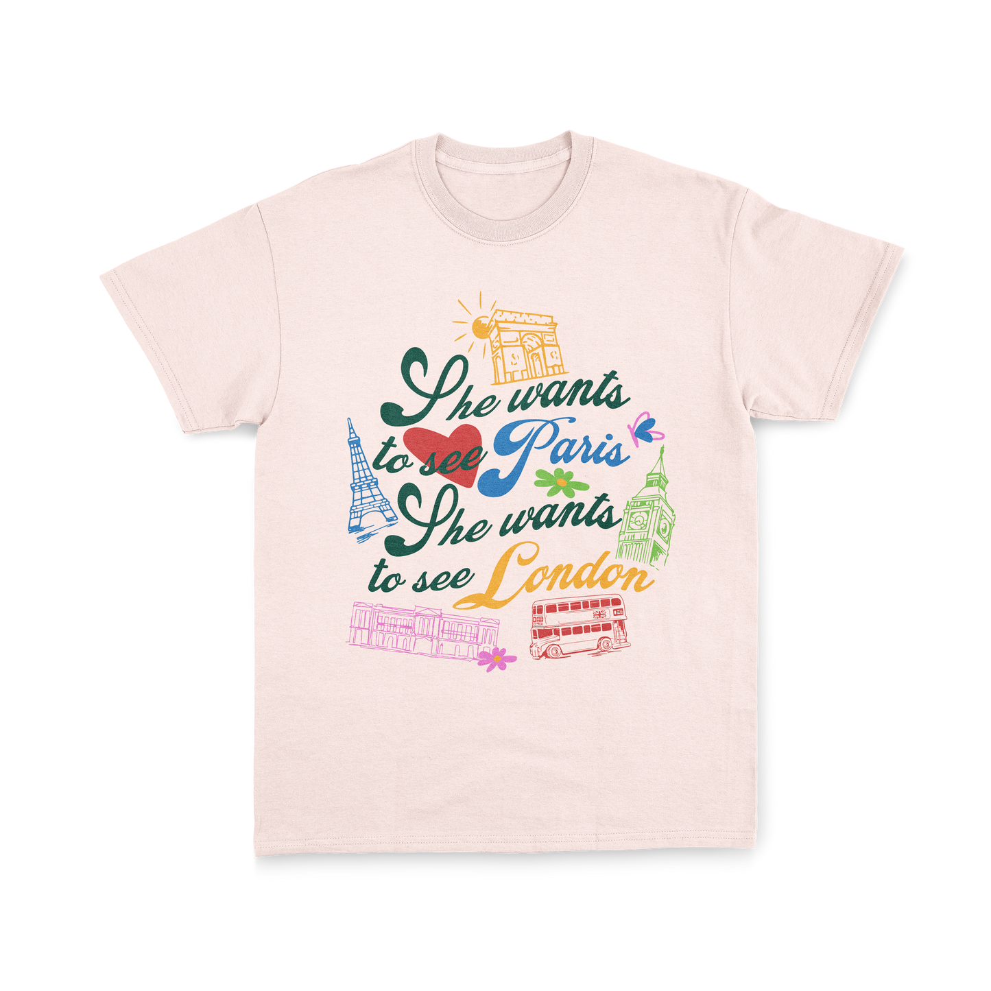 PARIS, LONDON TEE