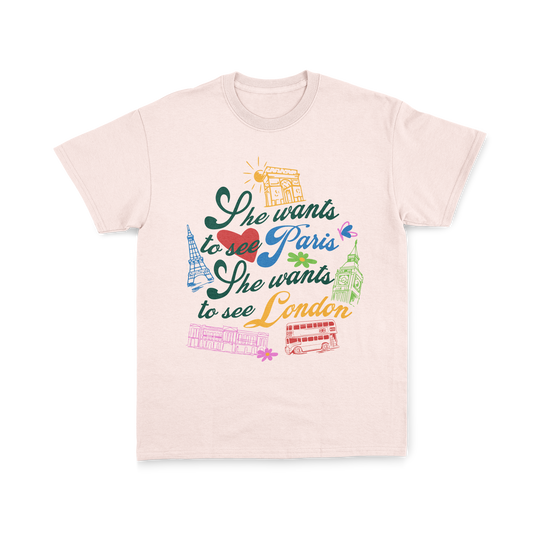 PARIS, LONDON TEE